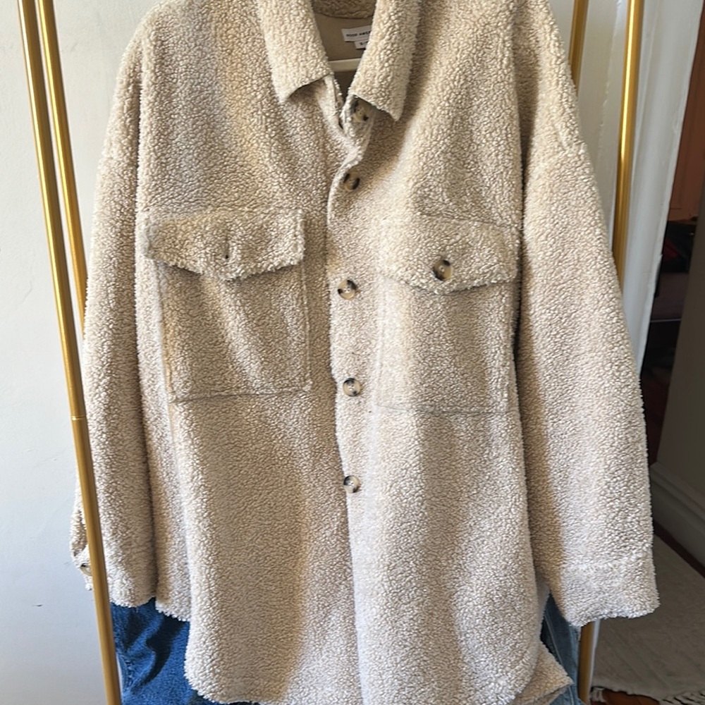 Cozy Cream Sherpa Jacket